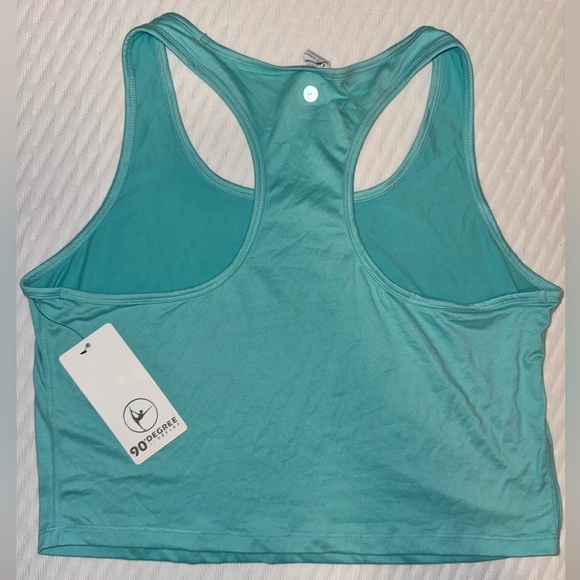 90 Degree By Reflex Teal Tank Top - Picture 1 of 5